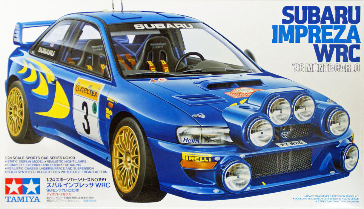 1/24 Subaru Impreza WRC '98 Monte-Carlo (Tamiya Sports Car Series 199)