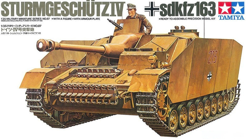 1/35 German Sturmgeschutz IV sdkfz163 (Tamiya 1/35 Military Miniature Series 87)