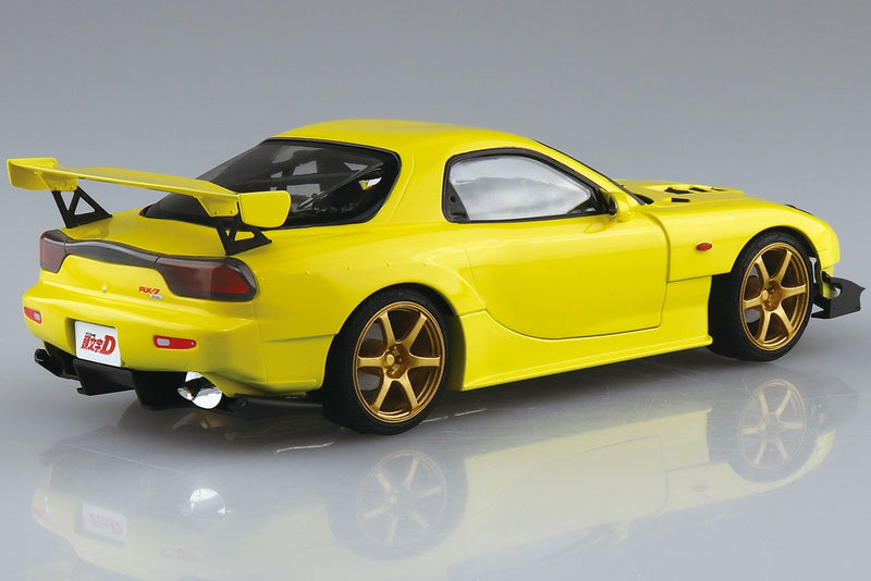 Initial D 1/24 (PRE-PAINTED) Takahashi Keisuke FD3S RX-7 Project D Comic Vol 28 Ver.