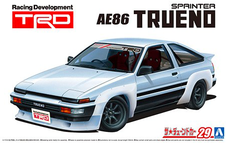 1/24 Toyota 1/24 TRD AE86 Trueno N2 Ver. '85