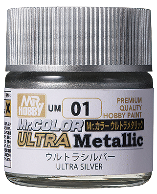 Mr.Color Ultra Metallic Series UM01 - Ultra Silver