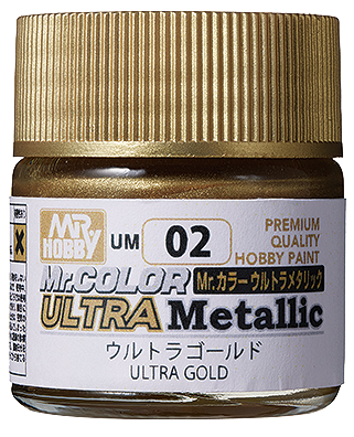 Mr.Color Ultra Metallic Series UM02 - Ultra Gold