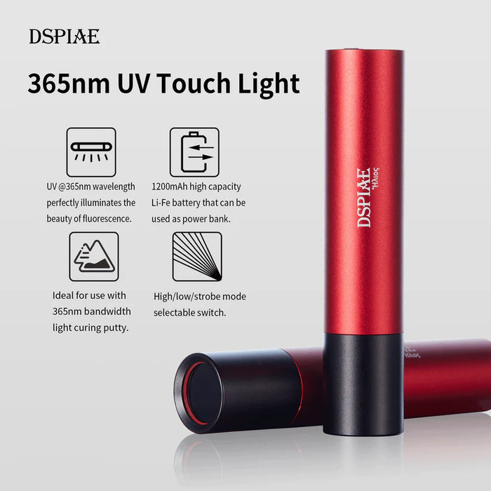 Dspiae 365nm Ultraviolet Light Torch (UV-T)