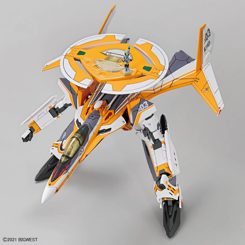 High Grade (HG) Macross Delta 1/100 VF-31E SIEGFRIED (CHUCK MUSTANG USE) Deluxe Set