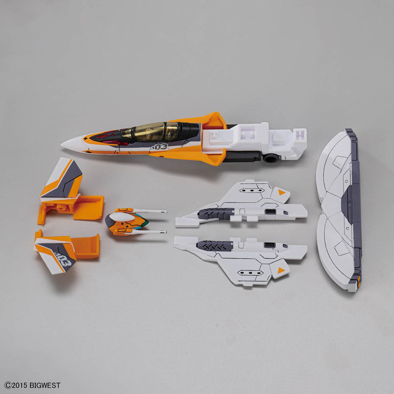 High Grade (HG) Macross Delta 1/100 VF-31E SIEGFRIED (CHUCK MUSTANG USE) Deluxe Set