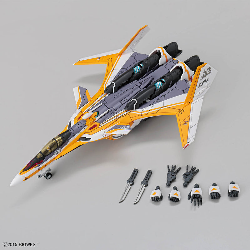 High Grade (HG) Macross Delta 1/100 VF-31E SIEGFRIED (CHUCK MUSTANG USE) Deluxe Set