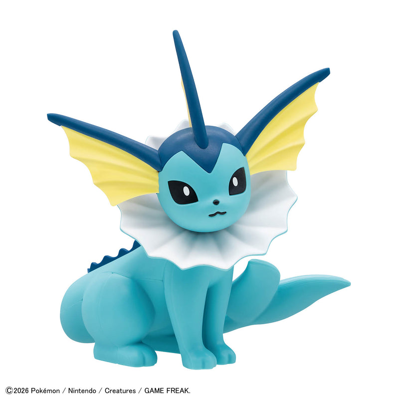 Pokemon Plastic Model Collection Quick!! No.27 Vaporeon