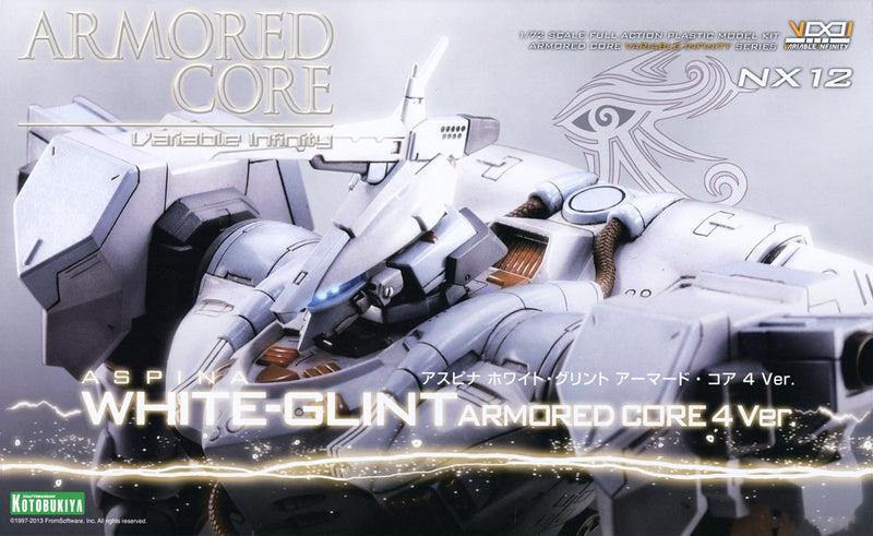 Armored Core Variable Infinity 1/72 ASPINA WHITE-GLINT (Armored Core 4 Ver.)
