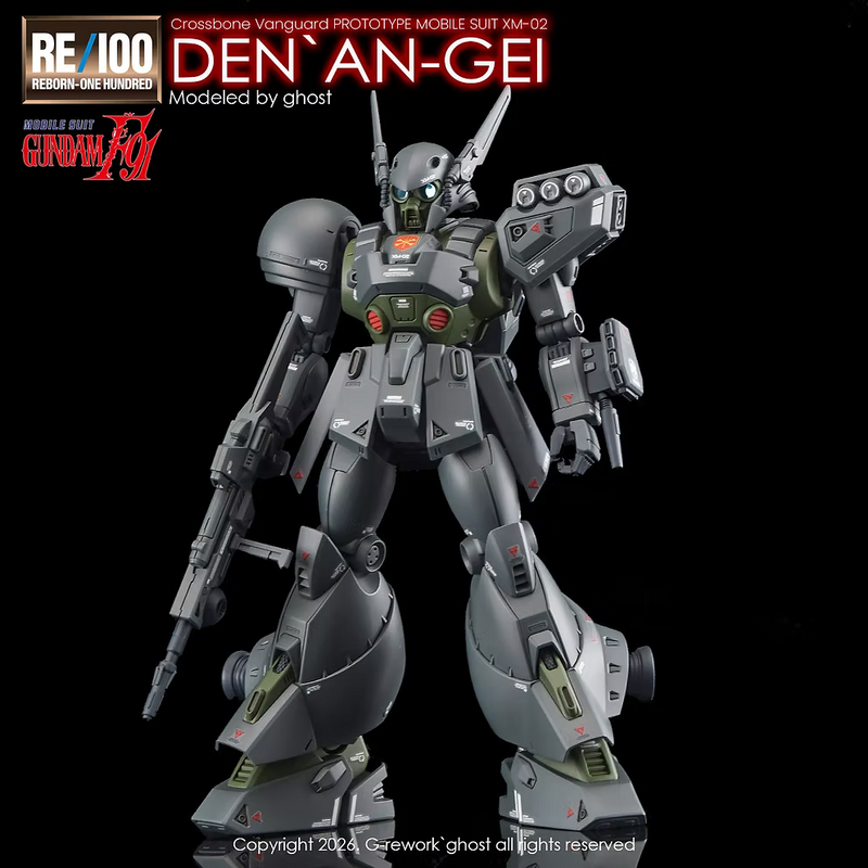 G-Rework Decal - RE/100 XM-02 Den'an-Gei Use