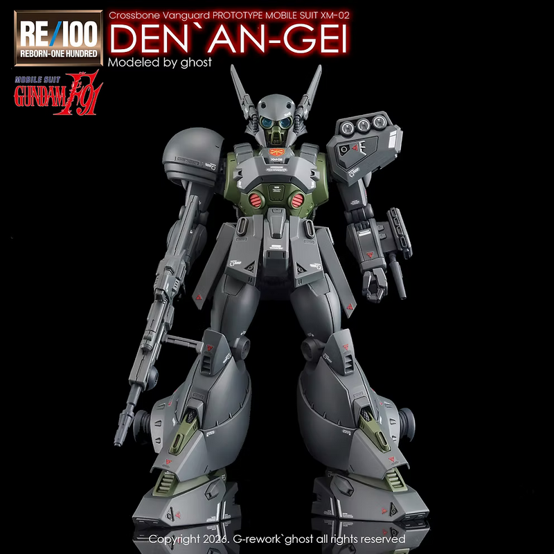 G-Rework Decal - RE/100 XM-02 Den'an-Gei Use