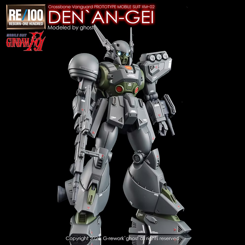 G-Rework Decal - RE/100 XM-02 Den'an-Gei Use