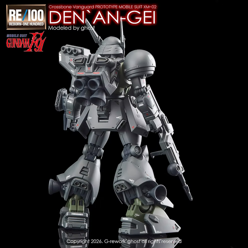 G-Rework Decal - RE/100 XM-02 Den'an-Gei Use