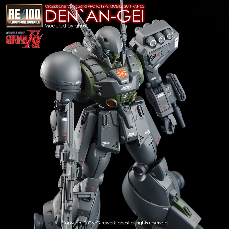 G-Rework Decal - RE/100 XM-02 Den'an-Gei Use