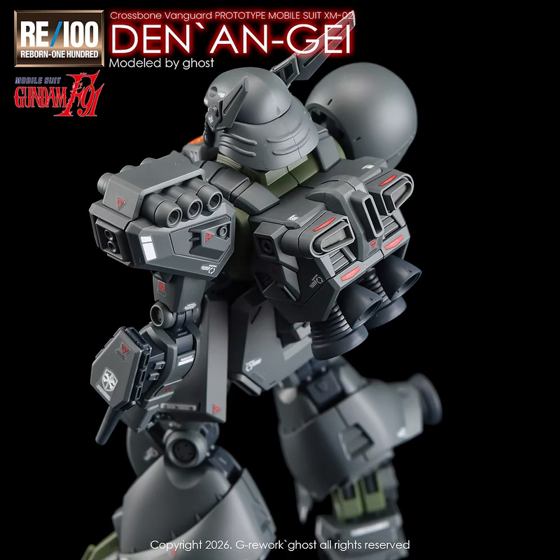 G-Rework Decal - RE/100 XM-02 Den'an-Gei Use