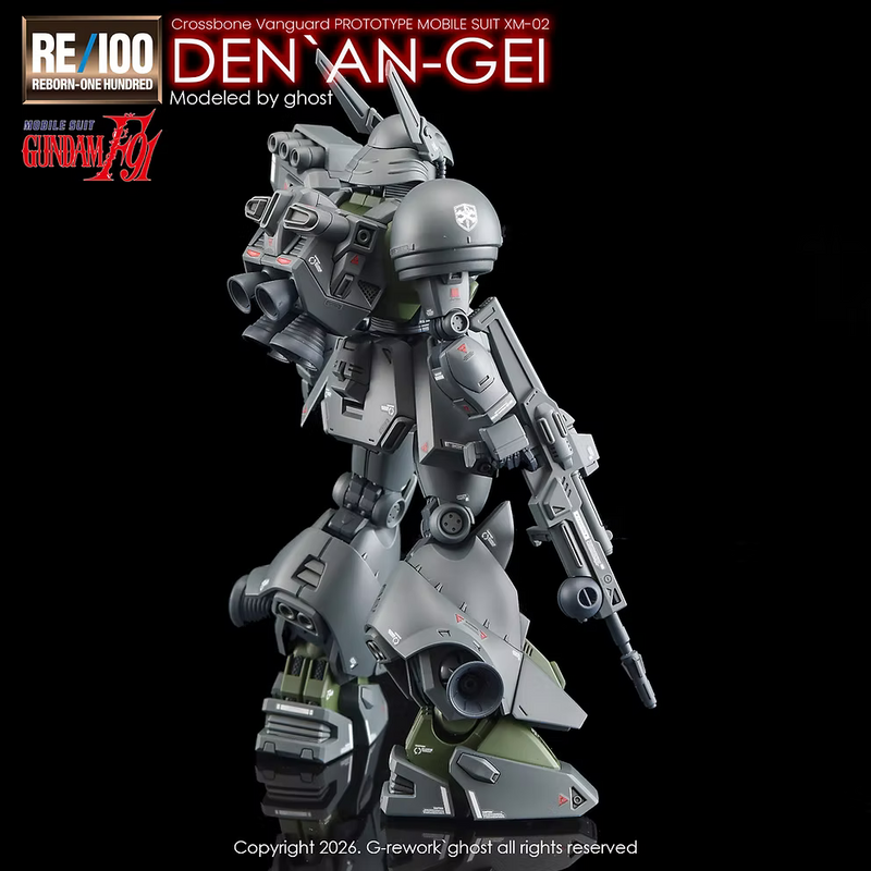 G-Rework Decal - RE/100 XM-02 Den'an-Gei Use