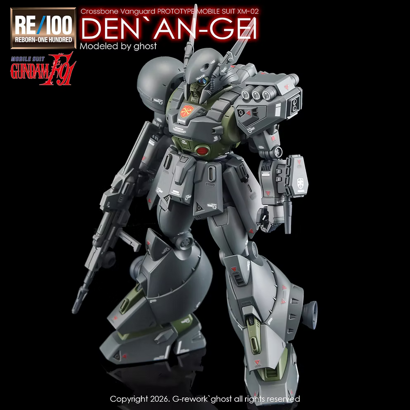 G-Rework Decal - RE/100 XM-02 Den'an-Gei Use
