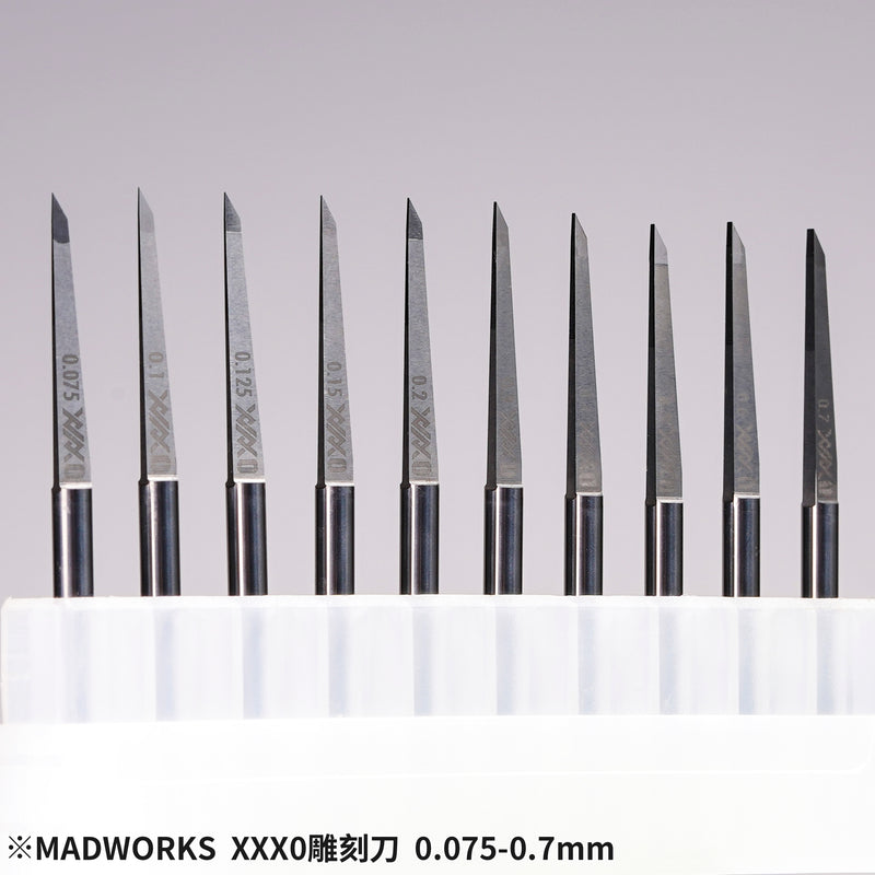 Madworks Mr Pro. XXX0-Series Premium Chisels (0.075mm to 1.8mm)