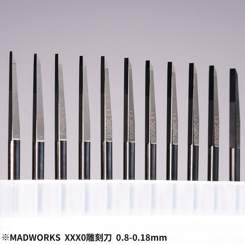Madworks Mr Pro. XXX0-Series Premium Chisels (0.075mm to 1.8mm)