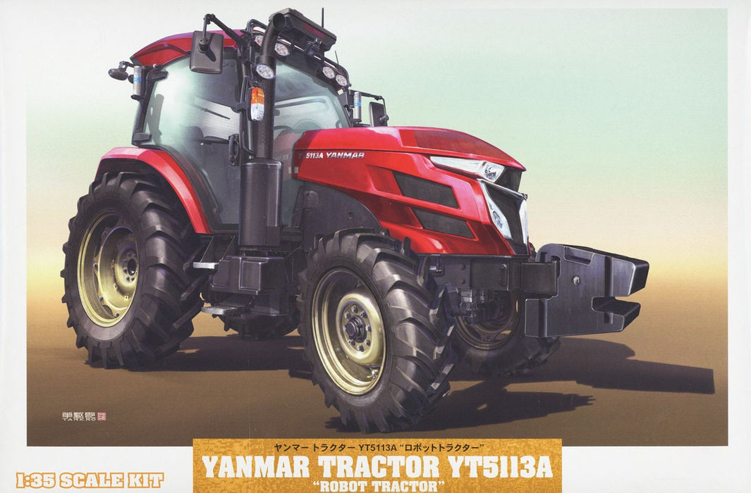 Hasegawa 1/35 Yanmar Tractor YTS113A "Robot Tractor"