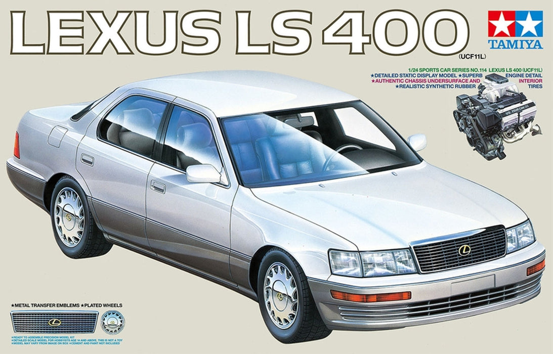 1/24 Lexus LS400 (UCF11L) (Tamiya Sports Car Series 114)