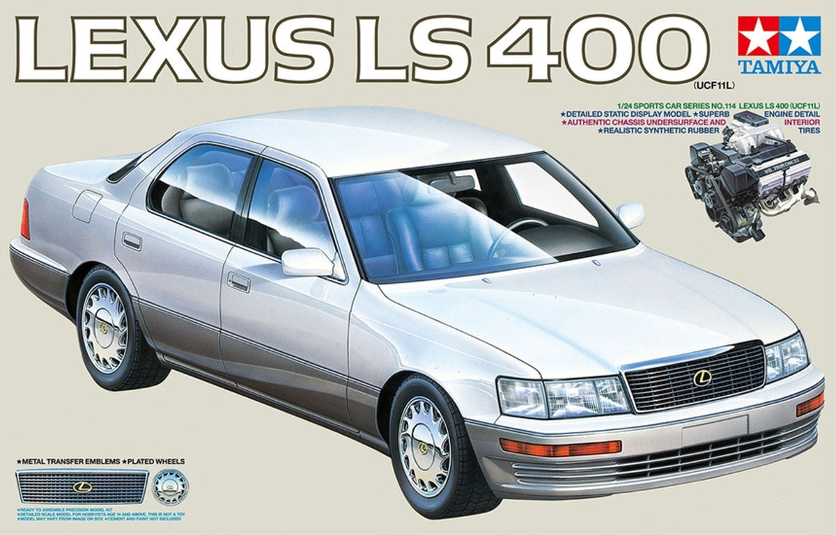 1/24 Lexus LS400 (UCF11L) (Tamiya Sports Car Series 114) - Argama