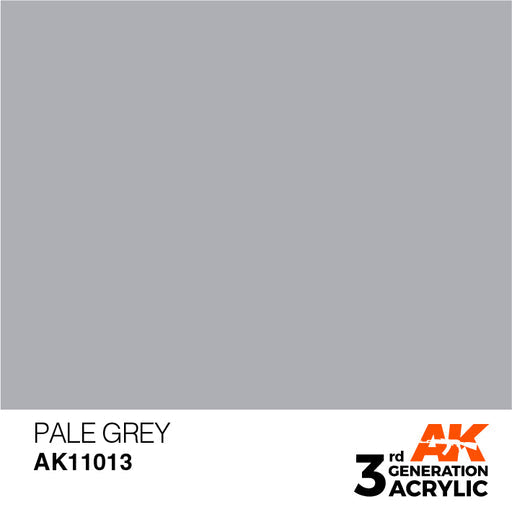 AK Interactive AK11013 3rd Gen Acrylic Pale Grey 17ml