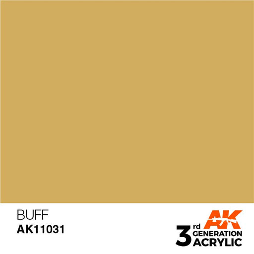 AK Interactive AK11031 3rd Gen Acrylic Buff 17ml