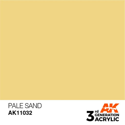 AK Interactive AK11032 3rd Gen Acrylic Pale Sand 17ml