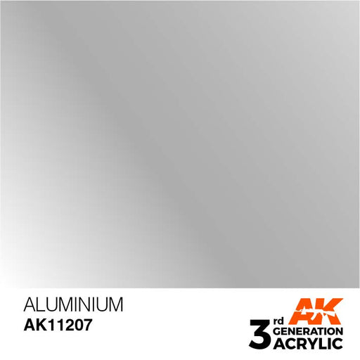 AK Interactive AK11207 3rd Gen Acrylic Aluminium 17ml
