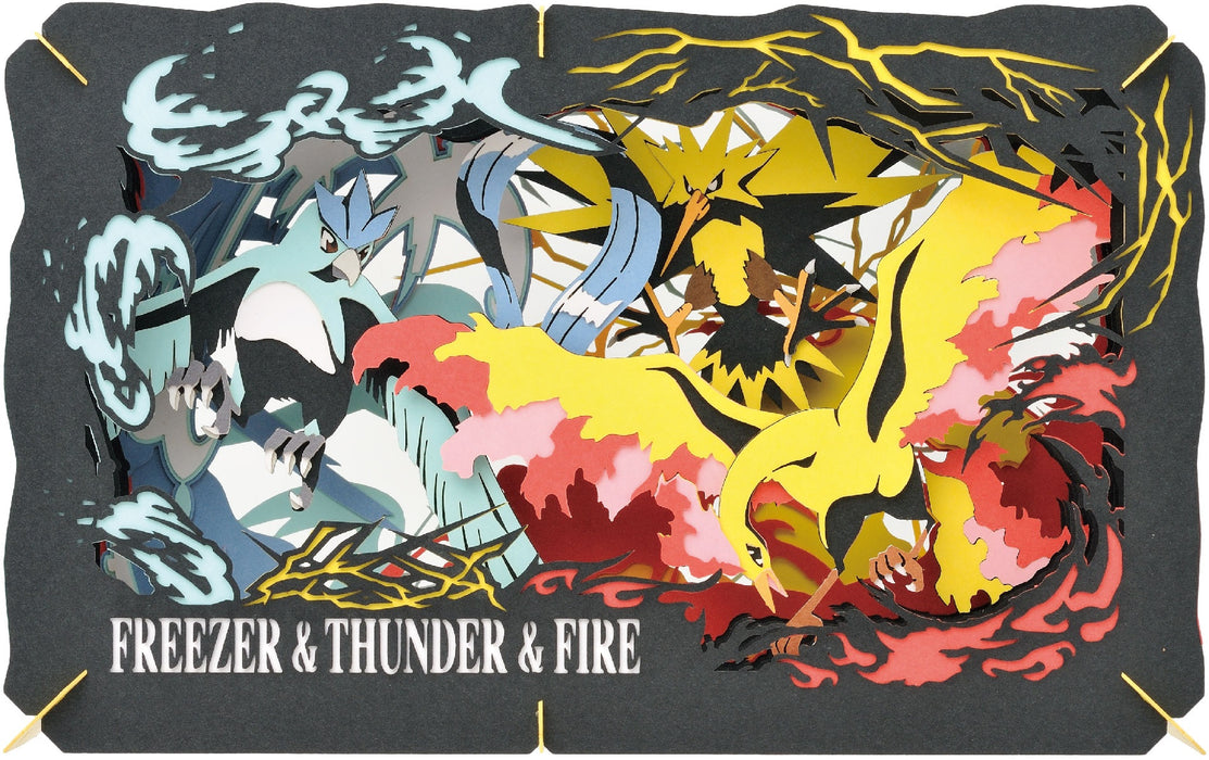 Paper Theater - Pokemon - Freezer, Thunder and Fire (PT-L02)