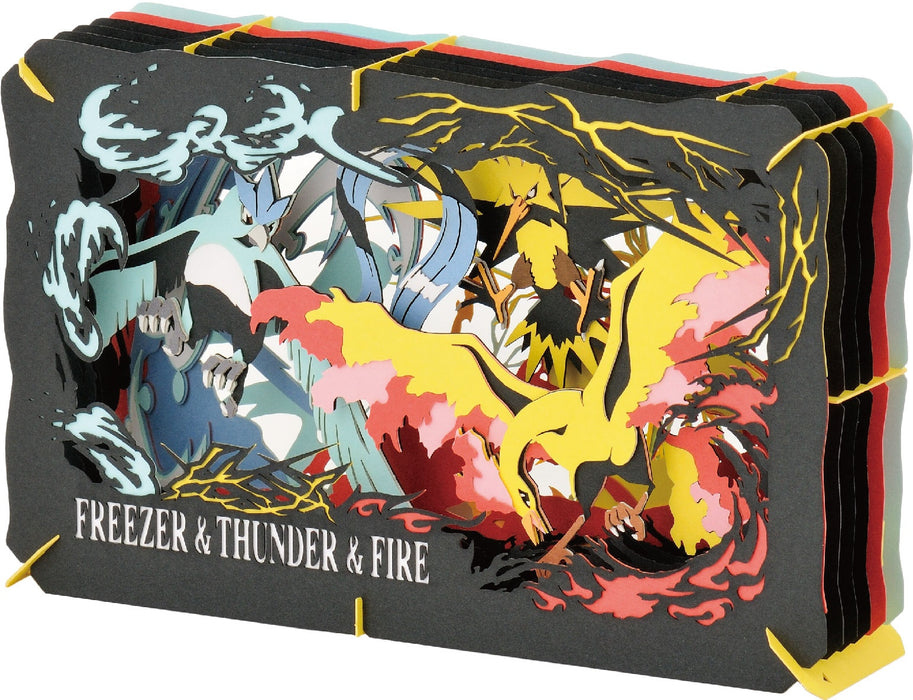 Paper Theater - Pokemon - Freezer, Thunder and Fire (PT-L02)