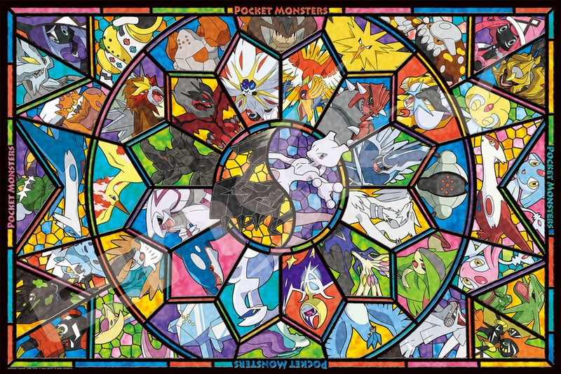 Ensky Jigsaw Puzzle 1000 Pieces - Pokemon - Pokemon of Legend 50cm x 75cm (No.1000-AC011)