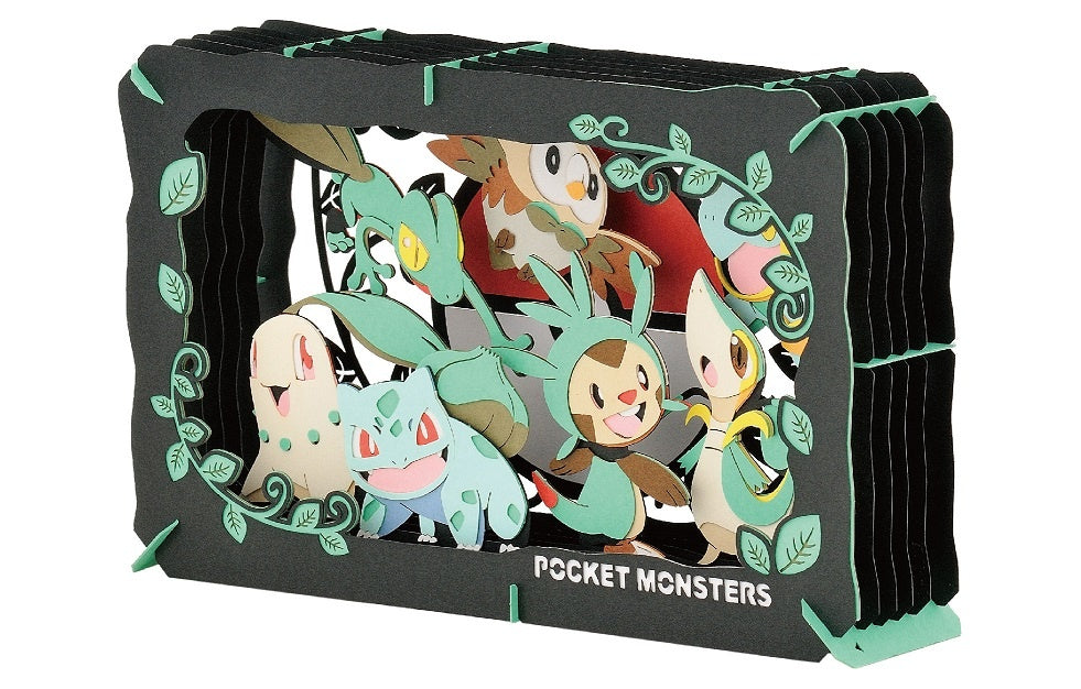 Paper Theater - Pokemon - Type: Grass (PT-L06)