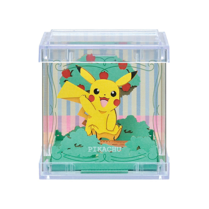 Paper Theater Cube - Pokemon - Pikachu - with Display Case (PTC-01)