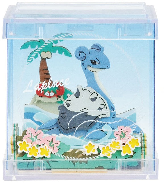 Paper Theater Cube - Pokemon - Lapras - with Display Case (PTC-07)