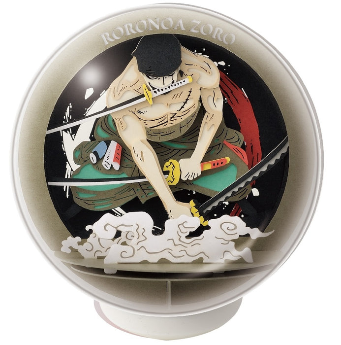 Paper Theater Ball - One Piece - Rononoa Zoro - with Display Case (PTB-14)