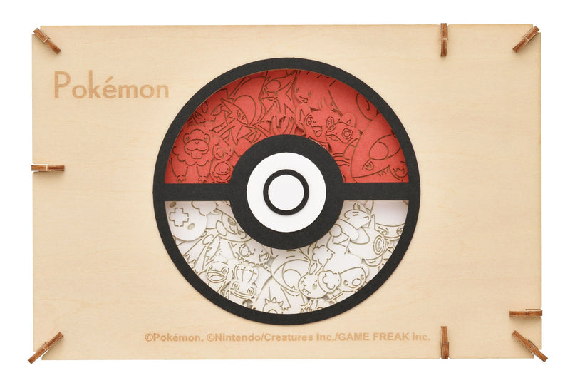 Paper Theater Wood Style - Pokemon - Sinnoh Pokemon (PT-WL15)