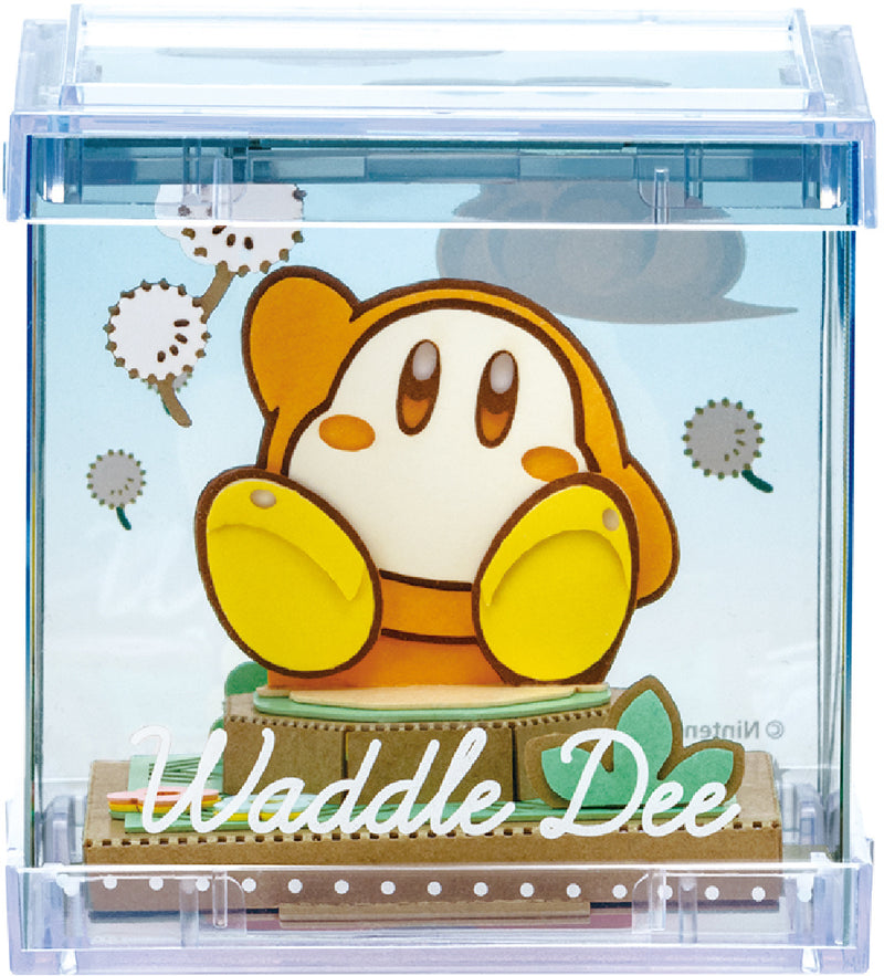 Paper Theater Cube - Kirby - Waddle Dee - with Display Case (PTC-15)