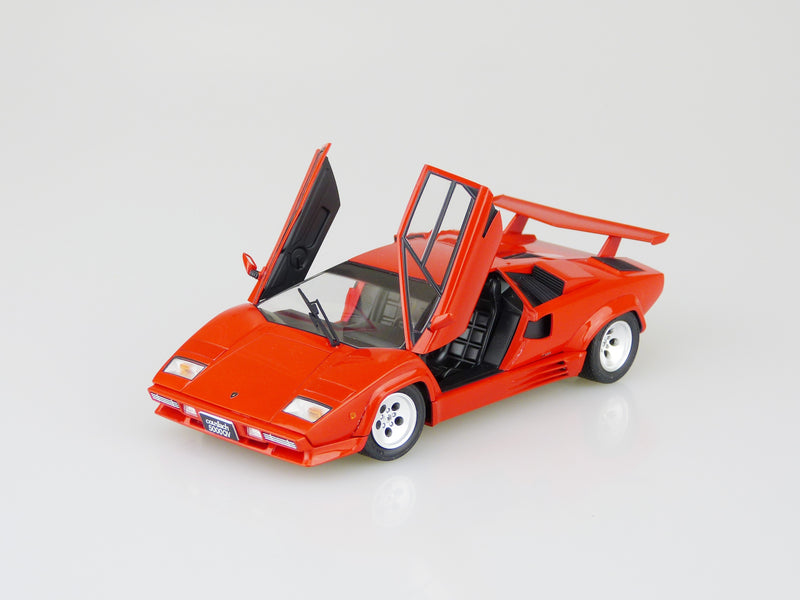 1/24 '88 Lamborghini Countach 5000 Quattrovalvole Injection Ver. (w/ Photo-Etched Parts and Metal Stickers)