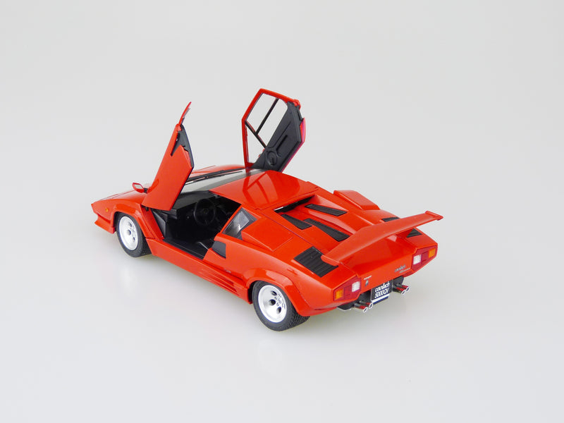 1/24 '88 Lamborghini Countach 5000 Quattrovalvole Injection Ver. (w/ Photo-Etched Parts and Metal Stickers)