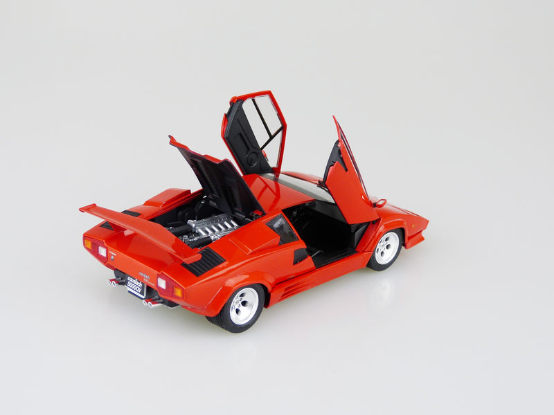 1/24 '88 Lamborghini Countach 5000 Quattrovalvole Injection Ver. (w/ Photo-Etched Parts and Metal Stickers)