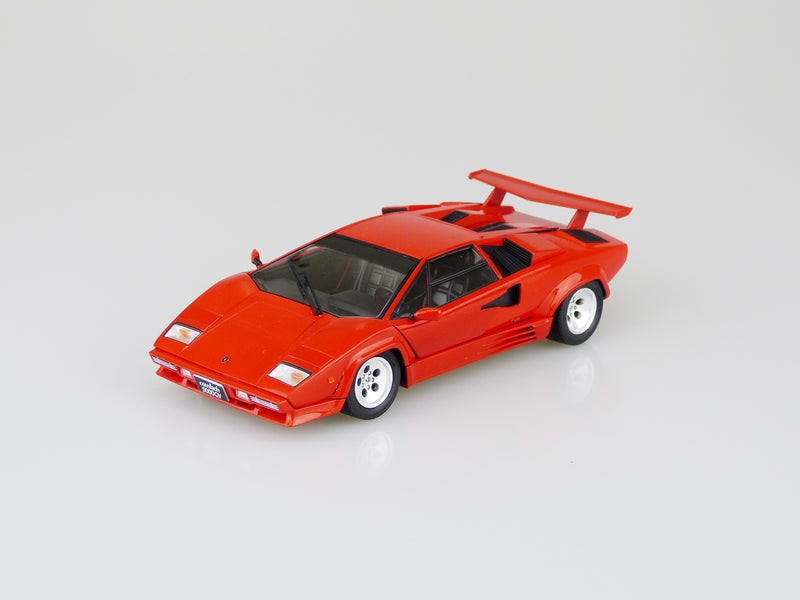 1/24 '88 Lamborghini Countach 5000 Quattrovalvole Injection Ver. (w/ Photo-Etched Parts and Metal Stickers)