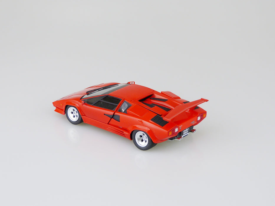 1/24 '88 Lamborghini Countach 5000 Quattrovalvole Injection Ver. (w/ Photo-Etched Parts and Metal Stickers)