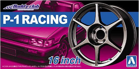Aoshima 1/24 Buddy Club P-1 Racing 16 Inch Rims