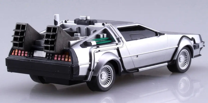 Back to the Future Part II Pull-Back 1/43 DeLorean Time Machine
