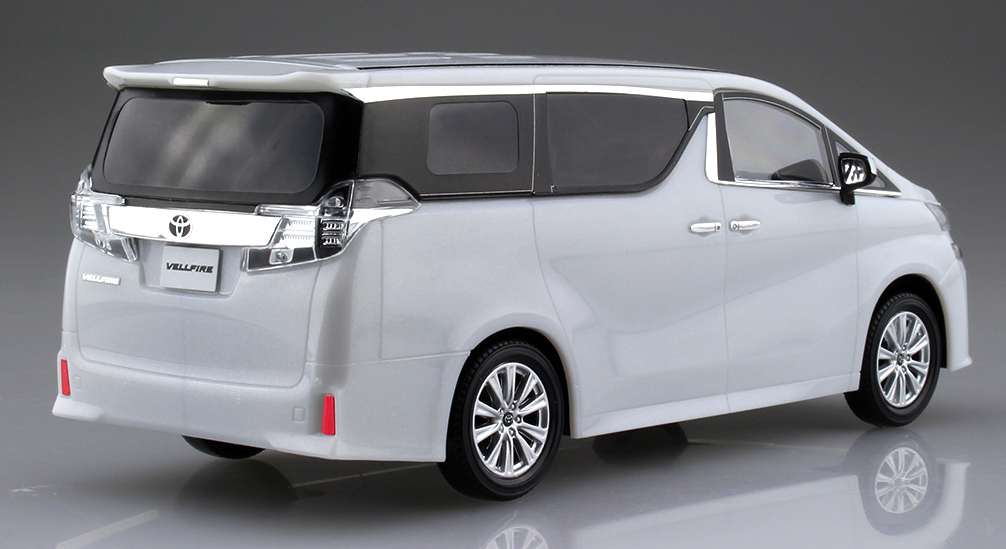 1/32 Toyota Vellfire (White Pearl Crystal Shine) (Aoshima The Snap Kit Series No.04A)