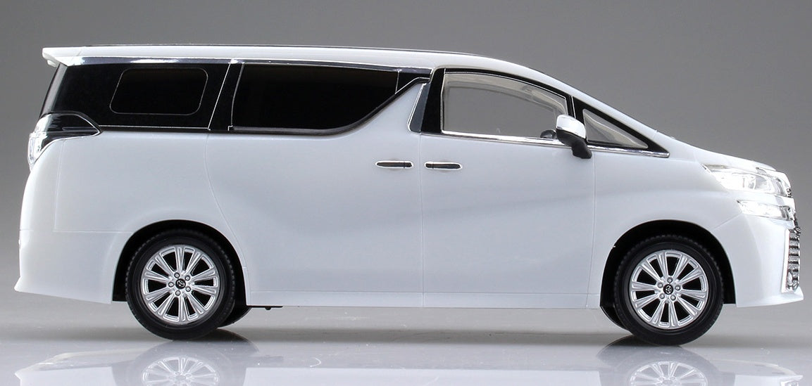 1/32 Toyota Vellfire (White Pearl Crystal Shine) (Aoshima The Snap Kit Series No.04A)