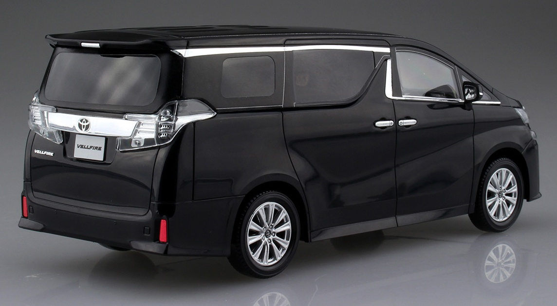 1/32 Toyota Vellfire (Black) (Aoshima The Snap Kit Series No.04B)