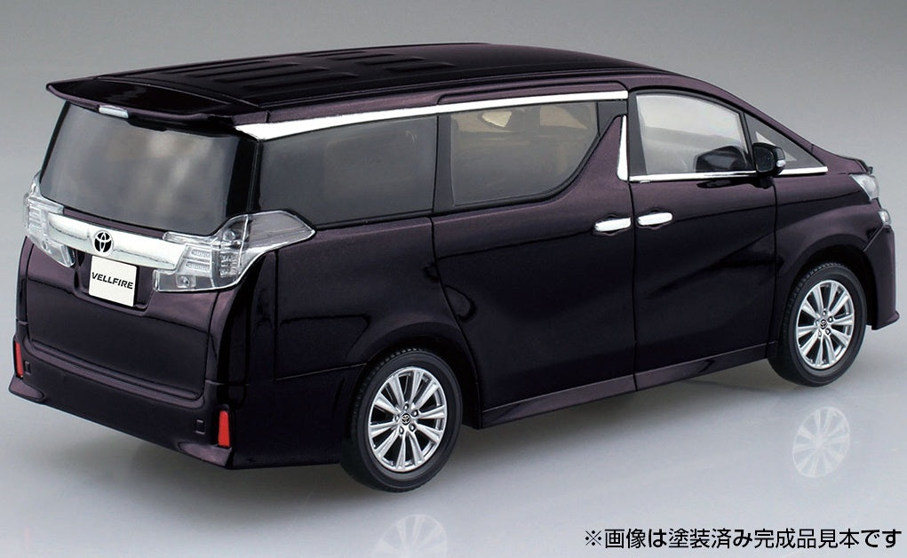 1/32 Toyota Vellfire (Burning Black Crystal Shine Glass Flake) (Aoshima The Snap Kit Series No.04C)