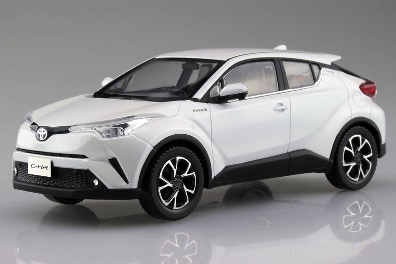 1/32 Toyota C-HR (White Pearl Crystal Shine) (Aoshima The Snap Kit Series No.06A)